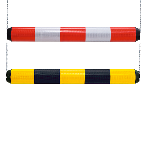 Traffic-Line Flexible Plastic Height Restrictor Bar with 2 Metre Suspension Chains
